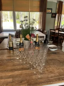 Bubbel i restaurangen