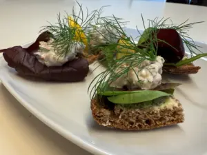 Skagen på rågbit Skagen på rågbit -snittar